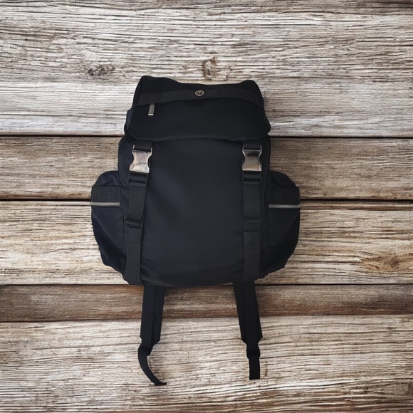 Lululemon Athletica Black Backpack - Picture 1 of 8